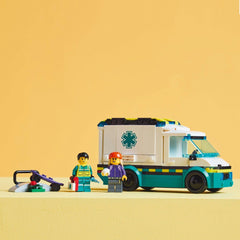 Lego city ambulanta de urgente 60451, LEGO - Publisol.ro