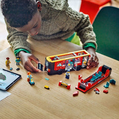 Lego City autobuz turistic rosu cu etaj 60407 - Publisol.ro