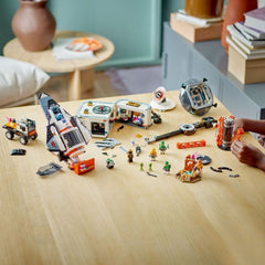Lego city baza spatiala si platforma de lansare a rachetei 60434, LEGO - Publisol.ro