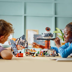 Lego city baza spatiala si platforma de lansare a rachetei 60434, LEGO - Publisol.ro