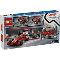 Lego city boxa si mecanici f1 cu masina ferrari 60443, LEGO - Publisol.ro