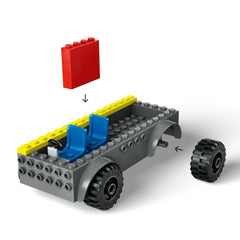 Lego city camion de pompieri cu scara 60463, LEGO - Publisol.ro