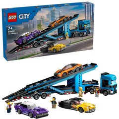 Lego city camion transportor de masini sport 60408, LEGO - Publisol.ro
