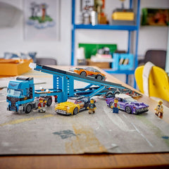Lego city camion transportor de masini sport 60408, LEGO - Publisol.ro