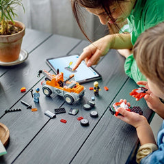 Lego city camioneta de tractare si masina sport 60435, LEGO - Publisol.ro