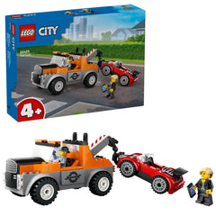 Lego city camioneta de tractare si masina sport 60435, LEGO - Publisol.ro
