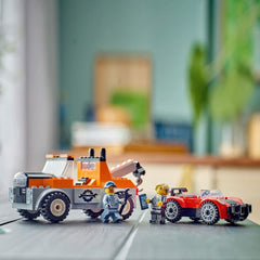 Lego city camioneta de tractare si masina sport 60435, LEGO - Publisol.ro