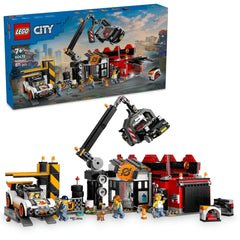 Lego city cimitir de masini vechi 60472, LEGO - Publisol.ro