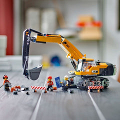 Lego city excavator galben de constructii 60420, LEGO - Publisol.ro