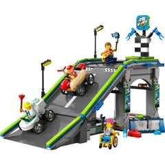 Lego city fara limite: rampa pentru curse de masini 60460, LEGO - Publisol.ro
