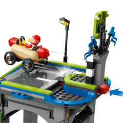 Lego city fara limite: rampa pentru curse de masini 60460, LEGO - Publisol.ro