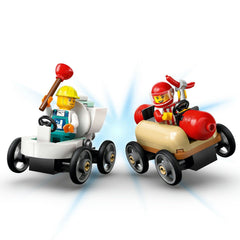 Lego city fara limite: rampa pentru curse de masini 60460, LEGO - Publisol.ro