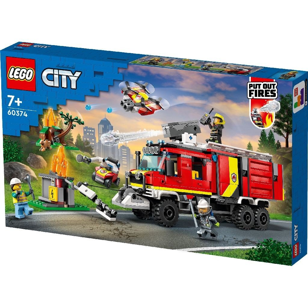 Lego City masina unitatii de pompieri 60374 - Publisol.ro