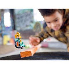 Lego city motocicleta de cascadorii cu gaina 60310, LEGO - Publisol.ro