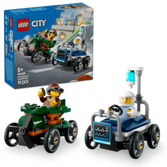 Lego city pachet de curse avion vs. pat de spital 60459, LEGO - Publisol.ro