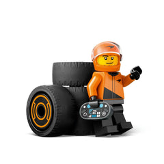 Lego city pilot f1 cu masina de curse mclaren 60442, LEGO - Publisol.ro