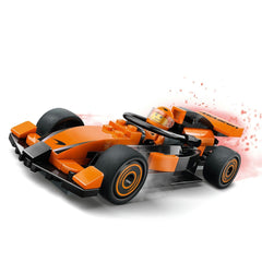 Lego city pilot f1 cu masina de curse mclaren 60442, LEGO - Publisol.ro