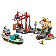 Lego city port si nava de transport marfa 60422, LEGO - Publisol.ro