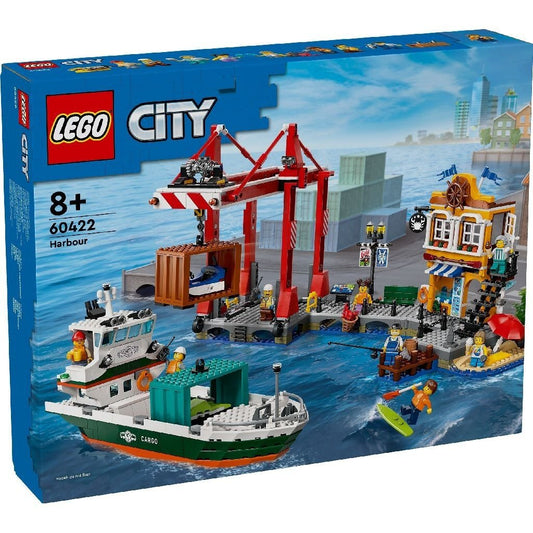 Lego city port si nava de transport marfa 60422, LEGO - Publisol.ro