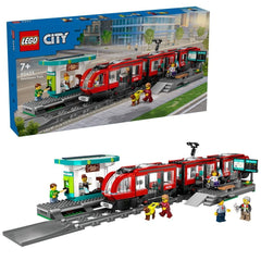 Lego city trains statie si tramvai in centrul orasului 60423 , LEGO - Publisol.ro