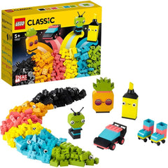 Lego classic distractie creativa cu neoane 11027, LEGO - Publisol.ro