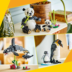 Lego creator animale salbatice: familia de ursi panda 31165, LEGO - Publisol.ro