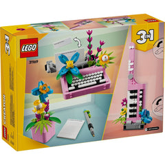 Lego creator masina de scris cu flori 31169, LEGO - Publisol.ro