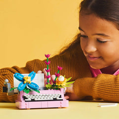 Lego creator masina de scris cu flori 31169, LEGO - Publisol.ro