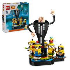 Lego despicable me4 gru si minionii din caramizi 75582, LEGO - Publisol.ro