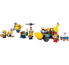 Lego despicable me4 minionii si masina banana 75580, LEGO - Publisol.ro