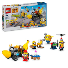 Lego despicable me4 minionii si masina banana 75580, LEGO - Publisol.ro