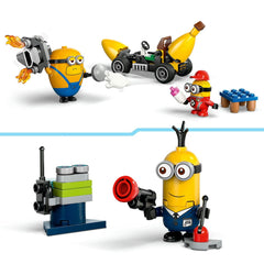 Lego despicable me4 minionii si masina banana 75580, LEGO - Publisol.ro
