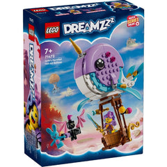 Lego dreamz balonul cu aer cald in forma de narval al lui izzie 71472, LEGO - Publisol.ro