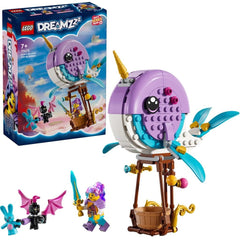Lego dreamz balonul cu aer cald in forma de narval al lui izzie 71472, LEGO - Publisol.ro