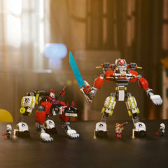 Lego dreamzzz robotul tigru al lui cooper si masina hot rod a lui zero 71497, LEGO - Publisol.ro