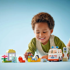 Lego duplo ambulanta si sofer 10447, LEGO - Publisol.ro