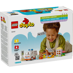 Lego duplo ambulanta si sofer 10447, LEGO - Publisol.ro