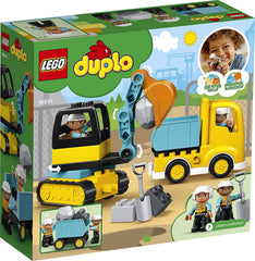 Lego duplo camion si excavator pe senile 10931, LEGO - Publisol.ro
