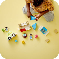 Lego duplo casa pe roti a familiei 10986, LEGO - Publisol.ro