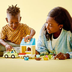 Lego duplo casa pe roti a familiei 10986, LEGO - Publisol.ro