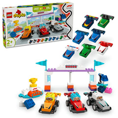 Lego duplo echipa f1: masini si piloti de curse 10445, LEGO - Publisol.ro