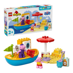 Lego duplo excursia cu barca a purcelusei peppa 10432, LEGO - Publisol.ro