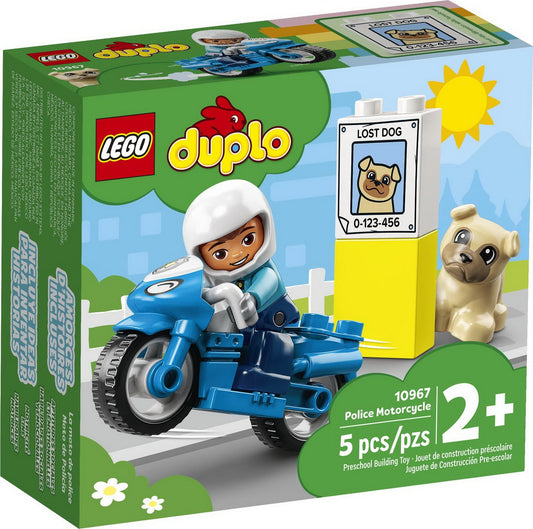 Lego duplo motocicleta de politie 10967, LEGO - Publisol.ro