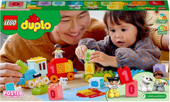 Lego duplo primul meu tren cu numere - invata sa numeri 10954, LEGO - Publisol.ro