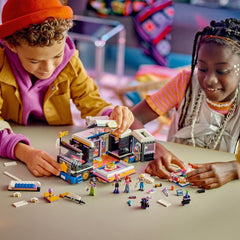 Lego friends autocar de turneu pentru staruri pop 42619, LEGO - Publisol.ro