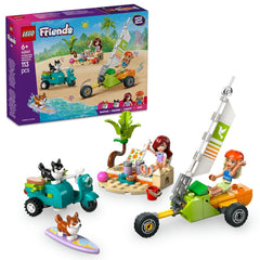 Lego friends aventuri cu catei la surfing si pe scuter 42641, LEGO - Publisol.ro