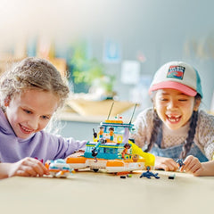 Lego friends barca de salvare pe mare 41734, LEGO - Publisol.ro