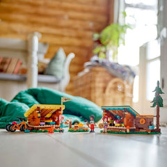 Lego friends cabane confortabile in tabara de aventuri 42624, LEGO - Publisol.ro