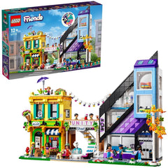 Lego friends florarie si magazin de design in centrul orasului 41732, LEGO - Publisol.ro