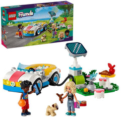 Lego friends masina electrica si incarcator 42609, LEGO - Publisol.ro